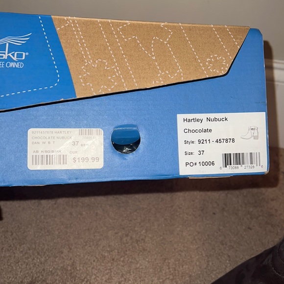 DANSKO HARTLEY CHOCOLATE NUBUCK WOMEN'S - Picture 6 of 9